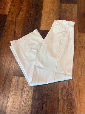 Lulu Lemon Light Cream Straight-Leg Trousers
